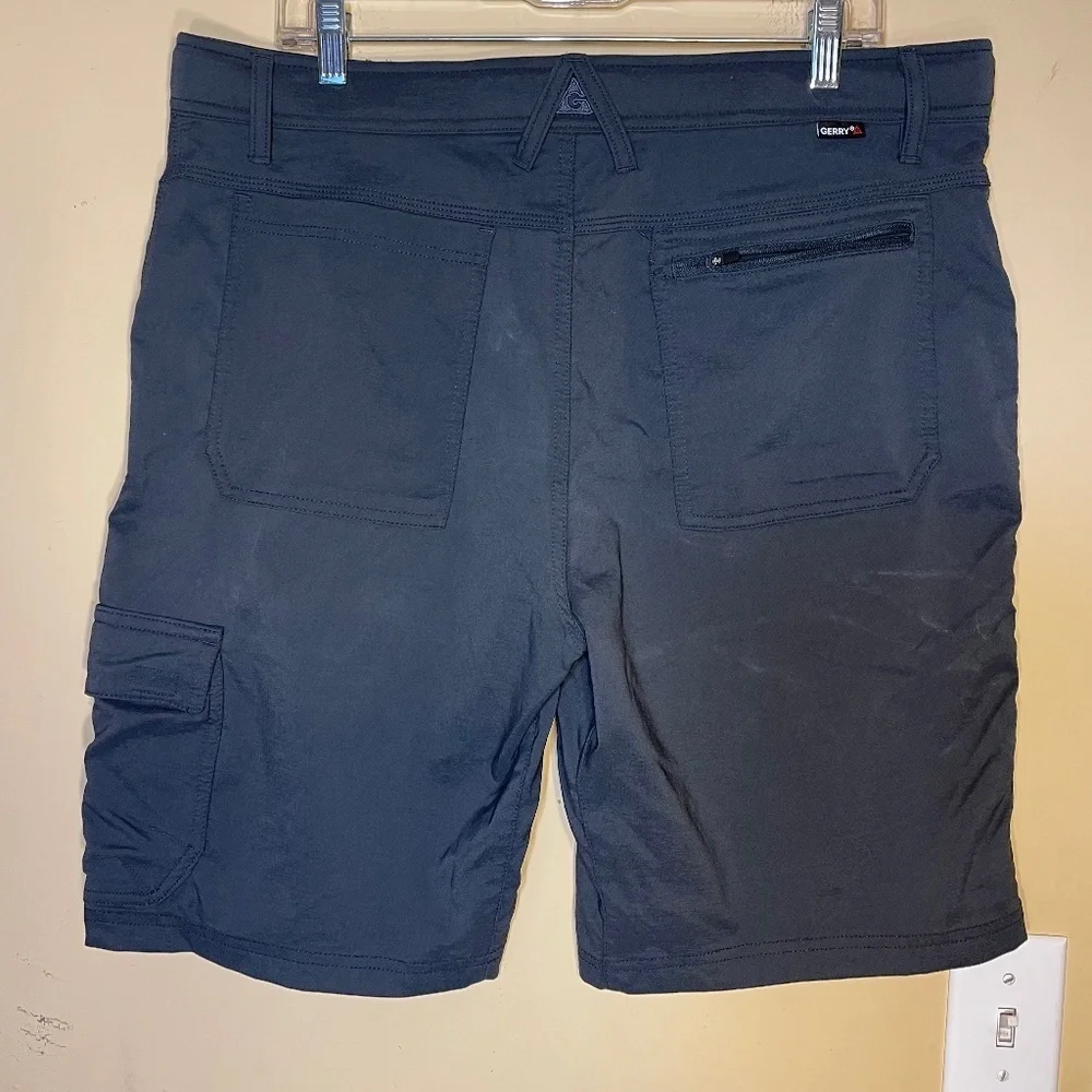 Gerry Men's Grey Cargo Shorts with Utility Pocket